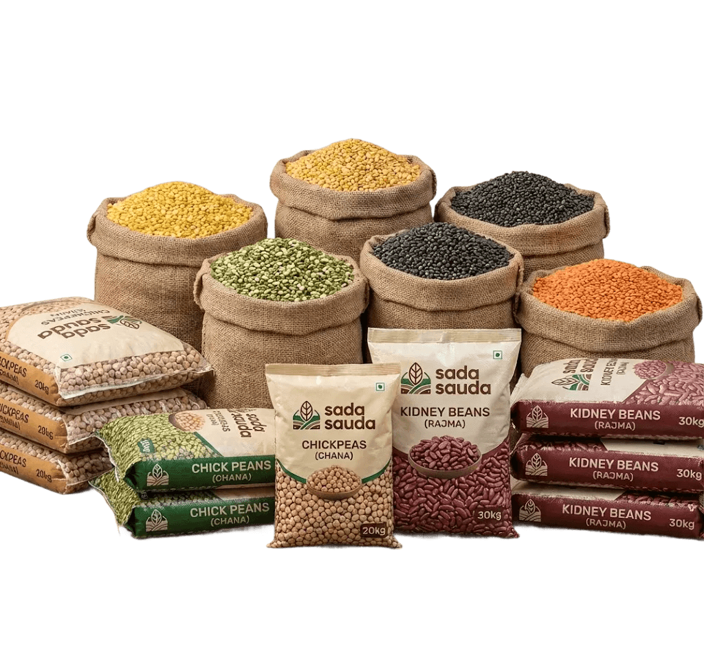 Unpolished Pulses product stack